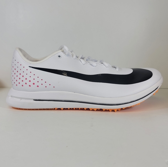 Size 8.5 Men Nike Triple Jump Elite 2 Rawdacious Track Field White Spikes AO0808 - Picture 3 of 11